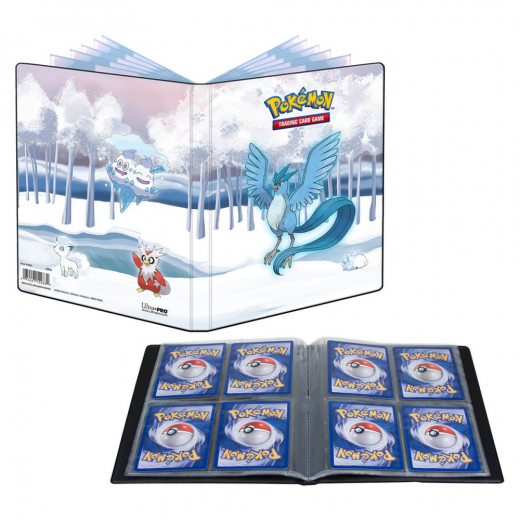 Pokémon TCG: Frosted Forest 4-Pocket Portfolio i gruppen SELSKABSSPIL / Tilbehør / Opbevaring hos Spelexperten (ULT15983)