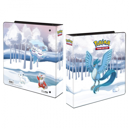 Pokémon TCG: Frosted Forest 3-Ring Folder i gruppen SELSKABSSPIL / Tilbehør / Opbevaring hos Spelexperten (ULT15985)