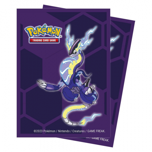 Pokémon TCG: Miraidon Deck Protector Sleeves i gruppen SELSKABSSPIL / Tilbehør / Sleeves hos Spelexperten (ULT16189)