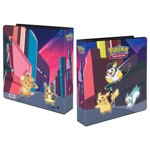 Pokémon TCG: 3-Ring Album - Shimmering Skyline i gruppen SELSKABSSPIL / Tilbehør / Opbevaring hos Spelexperten (ULT16207)