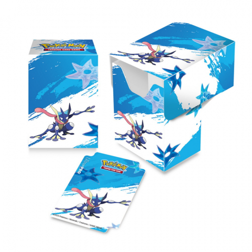 Pokémon TCG: Full View Deck Box - Greninja i gruppen SELSKABSSPIL / Tilbehør / Opbevaring hos Spelexperten (ULT16297)