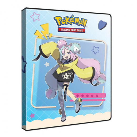 Pokémon TCG: 9-Pocket Portfolio - Iono and Bellibolt i gruppen SELSKABSSPIL / Tilbehør / Opbevaring hos Spelexperten (ULT16633)