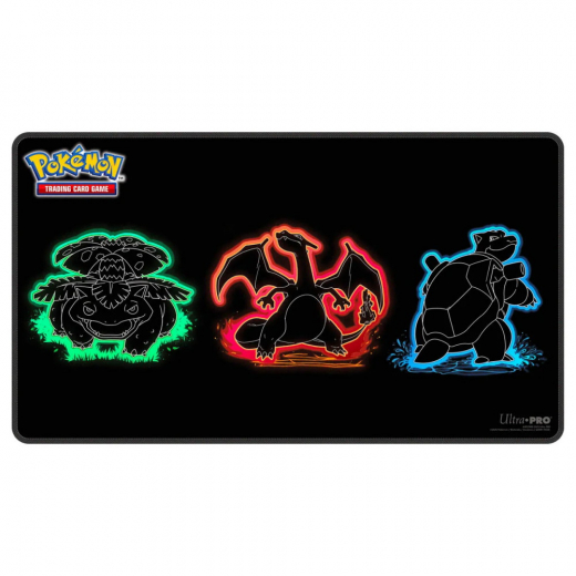 Pokémon TCG: Foil Playmat - Neon Kanto i gruppen SELSKABSSPIL / Tilbehør / Andet hos Spelexperten (ULT16658)