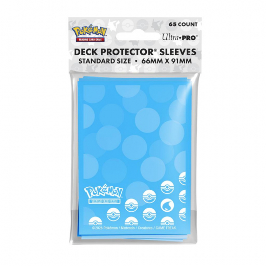 Pokémon TCG: Deck Protector Sleeves - Energy Water i gruppen SELSKABSSPIL / Tilbehør / Sleeves hos Spelexperten (ULT16744)