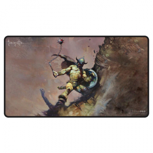 Ultra Pro Playmat: Frank Frazetta - Warrior with Ball and Chain i gruppen SELSKABSSPIL / Tilbehør / Andet hos Spelexperten (ULT16755)