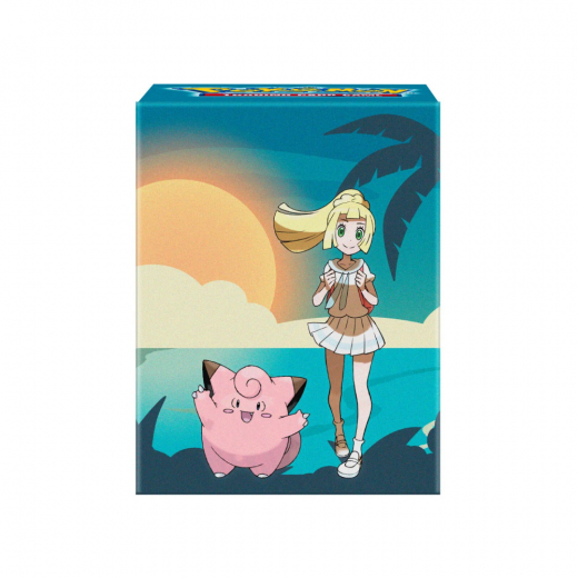 Pokémon TCG: 100+ Deck Box - Lillie and Clefairy i gruppen SELSKABSSPIL / Tilbehør / Opbevaring hos Spelexperten (ULT16758)