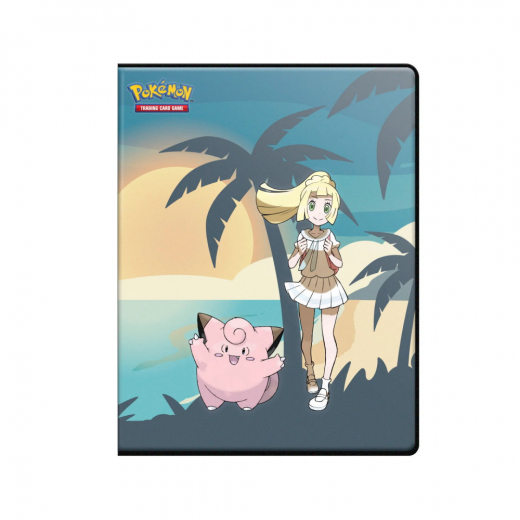 Pokémon TCG: 4-Pocket Portfolio - Lillie and Clefairy i gruppen SELSKABSSPIL / Tilbehør / Opbevaring hos Spelexperten (ULT16761)