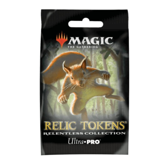Magic: The Gathering - Relic Tokens - Relentless Booster i gruppen SELSKABSSPIL / Kortspil hos Spelexperten (ULT18337)