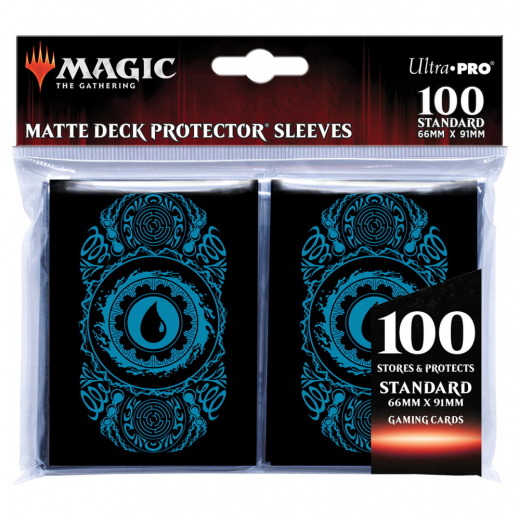 Magic Deck Protector Sleeves 64 x 89 mm - Mana 7 Island i gruppen SELSKABSSPIL / Magic the Gathering hos Spelexperten (ULT19244)