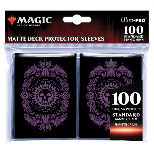Magic Deck Protector Sleeves 64 x 89 mm - Mana 7 Swamp i gruppen SELSKABSSPIL / Magic the Gathering hos Spelexperten (ULT19245)