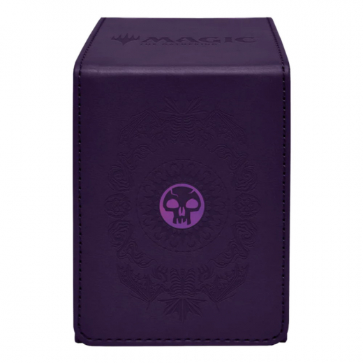 Magic: The Gathering - Alcove Flip Deck Box - Mana 7 Swamp i gruppen SELSKABSSPIL / Tilbehør / Opbevaring hos Spelexperten (ULT19257)