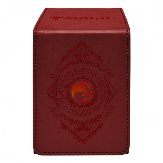 Magic: The Gathering - Alcove Flip Deck Box - Mana 7 Mountain i gruppen SELSKABSSPIL / Tilbehør / Opbevaring hos Spelexperten (ULT19258)