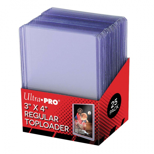 Ultra Pro Regular Toploaders 63,5 x 88 mm Clear i gruppen SELSKABSSPIL / Tilbehør hos Spelexperten (ULT81222)