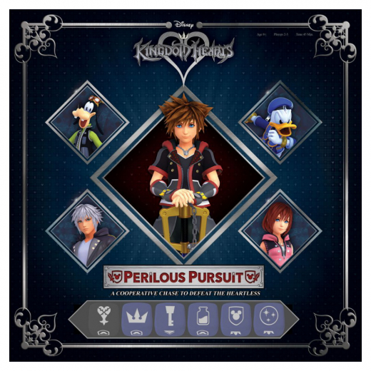 Kingdom Hearts: Perilous Pursuit i gruppen SELSKABSSPIL / Familiespil hos Spelexperten (USADI004635)