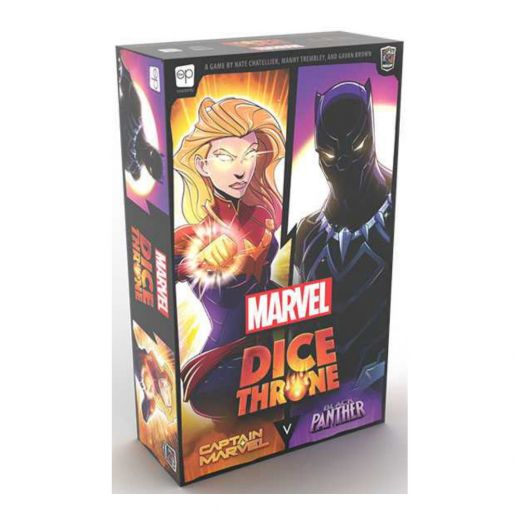 Marvel Dice Throne: Captain Marvel - Black Panther i gruppen SELSKABSSPIL / Strategispil hos Spelexperten (USADT011752)