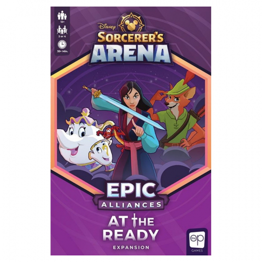 Disney Sorcerer's Arena: Epic Alliances - At the Ready (Exp.) i gruppen SELSKABSSPIL / Udvidelser hos Spelexperten (USAHB004814)