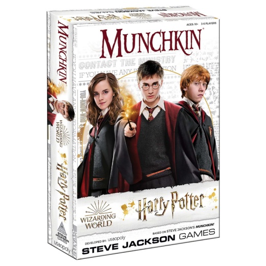 Munchkin Harry Potter i gruppen SELSKABSSPIL / Kortspil hos Spelexperten (USAMU010430)