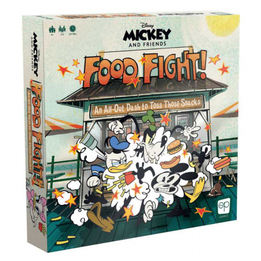 Mickey And Friends: Food Fight i gruppen SELSKABSSPIL / Familiespil hos Spelexperten (USAPA004658)