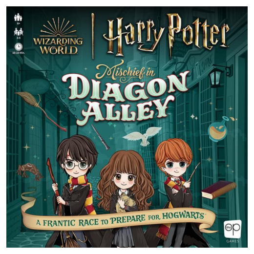 Harry Potter: Mischief in Diagon Alley i gruppen SELSKABSSPIL / Familiespil hos Spelexperten (USO6341)