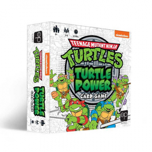 Teenage Mutant Ninja Turtles - Turtle Power Card Game i gruppen Nyheder hos Spelexperten (USPA096346)