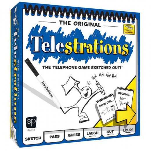 Telestrations i gruppen SELSKABSSPIL / Partyspil hos Spelexperten (USPG000264)