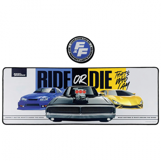 Fast & Furious ‘Ride or Die’ Desk Pad and Coaster Set i gruppen LEGETØJ / Collectibles hos Spelexperten (UV-FF02)