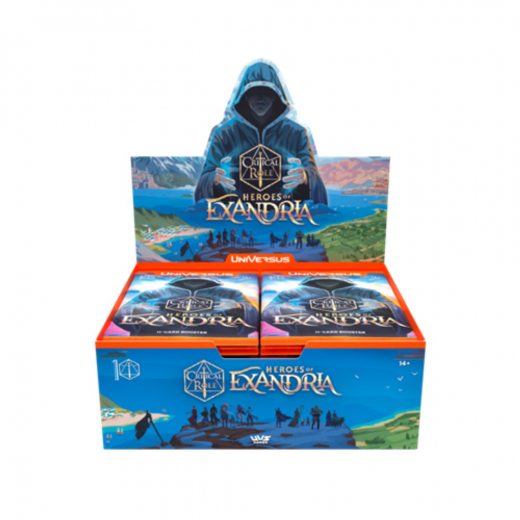 UniVersus CCG: Critical Role - Heroes Of Exandria - Booster Display i gruppen SELSKABSSPIL / Kortspil hos Spelexperten (UVSCR02-BD-DIS)