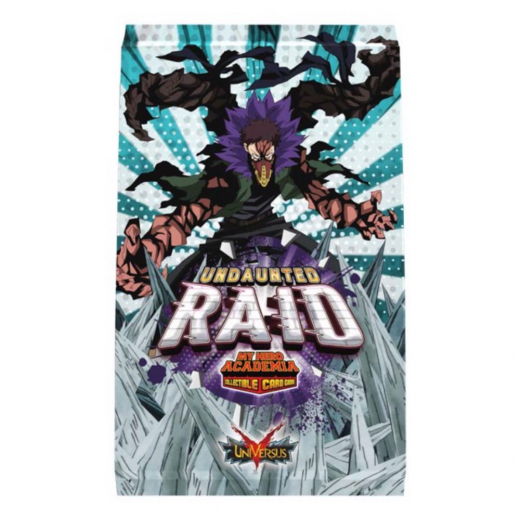 My Hero Academia CCG: Undaunted Raid Booster Pack i gruppen SELSKABSSPIL / Kortspil hos Spelexperten (UVSMHA-005BB-BOS)