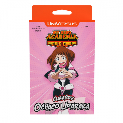 My Hero Academia CCG: Jet Burn - Ochaco Uraraka Clash Deck i gruppen SELSKABSSPIL / Kortspil hos Spelexperten (UVSMHA06-CD-OCH)