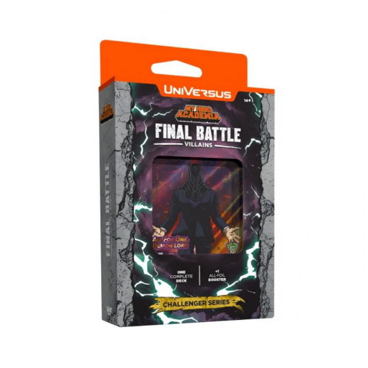 My Hero Academia CCG: Final Battle Villains Deck - Challenger Series i gruppen SELSKABSSPIL / Kortspil hos Spelexperten (UVSMHA09-AD-VIL)