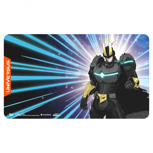 My Hero Academia CCG: Final Battle - Armored All Might Playmat i gruppen SELSKABSSPIL / Tilbehør / Andet hos Spelexperten (UVSMHA09-PM1)