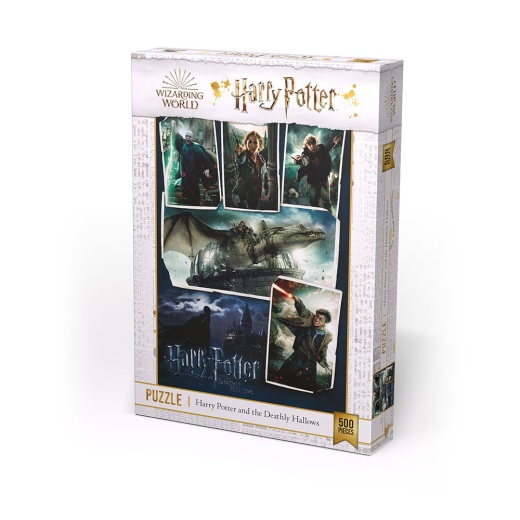 Puslespil - Harry Potter Deathly Hallows 500 Brikker i gruppen PUSLESPIL / < 750 brikker hos Spelexperten (VEN0295)