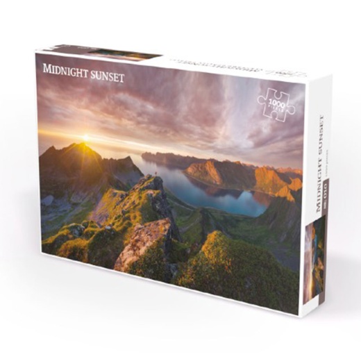 Puslespil - Midnight Sunset 1000 Brikker i gruppen  hos Spelexperten (VEN0409)