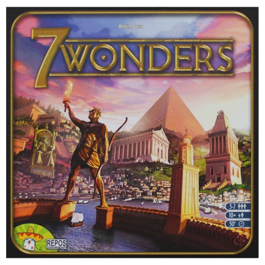 7 Wonders - Første udgave (DK) i gruppen  hos Spelexperten (VINC7W001)