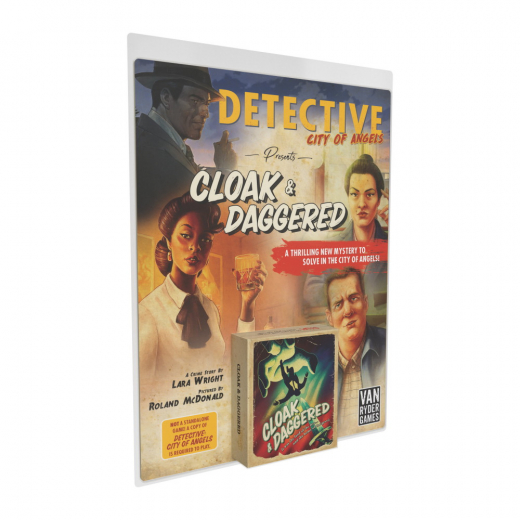 Detective: City of Angels - Cloak & Daggered (Exp.) i gruppen SELSKABSSPIL / Udvidelser hos Spelexperten (VRG007SC001)