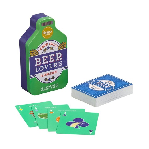 Ridley's Beer Lover's Playing Cards i gruppen SELSKABSSPIL / Poker & casino / Design hos Spelexperten (WAWGH495)
