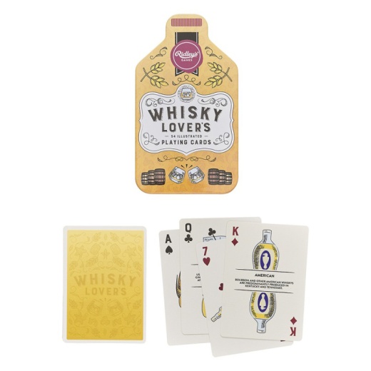 Ridley's Whisky Lover's Playing Cards i gruppen SELSKABSSPIL / Poker & casino / Design hos Spelexperten (WAWGME034)
