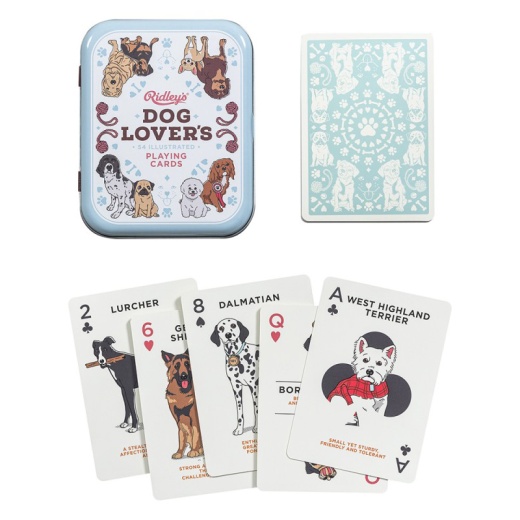 Ridley's Playing Cards Dog Lovers i gruppen SELSKABSSPIL / Poker & casino / Design hos Spelexperten (WAWGME19)