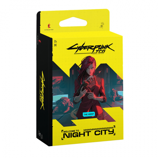 Cyberpunk TCG: Welcome to Night City - The Heist Starter Deck i gruppen SELSKABSSPIL / Kortspil hos Spelexperten (WCI1033)
