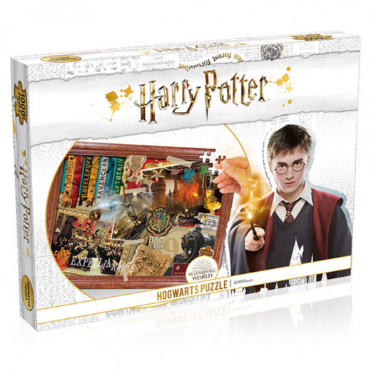 Harry Potter - Hogwarts 1000 Brikker i gruppen PUSLESPIL hos Spelexperten (WIN0246)