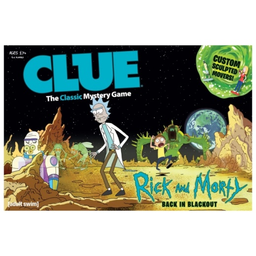 Rick and Morty Cluedo: Back in blackout i gruppen SELSKABSSPIL / Strategispil hos Spelexperten (WIN0321)