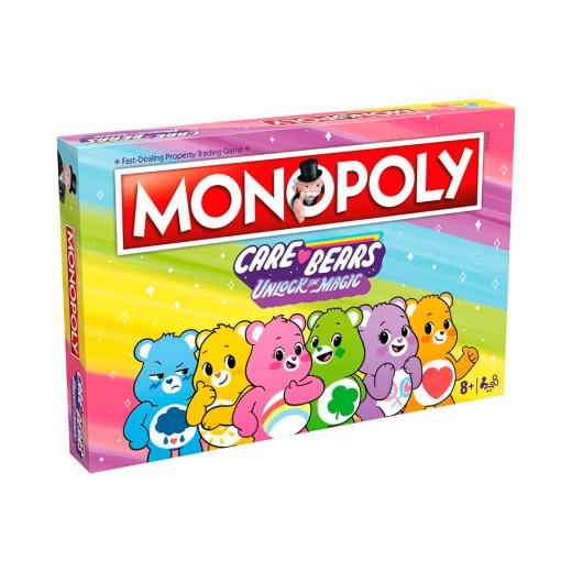 Monopoly - Care Bears i gruppen SELSKABSSPIL / Familiespil hos Spelexperten (WIN0408)