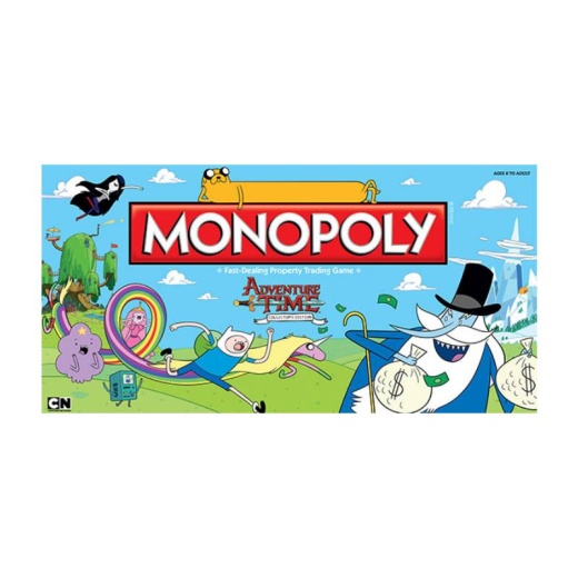 Monopoly: Adventure Time Collector's Edition i gruppen SELSKABSSPIL / Strategispil hos Spelexperten (WIN21487)