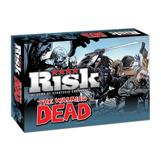 Risk: The Walking Dead - Survival Edition i gruppen SELSKABSSPIL / Strategispil hos Spelexperten (WIN21814)