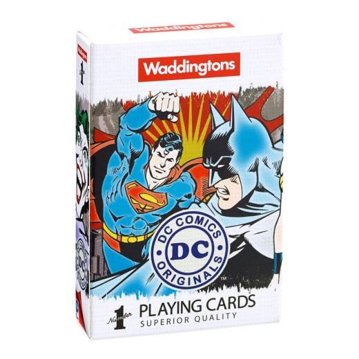 DC Comics Retro Playing Cards i gruppen SELSKABSSPIL / Poker & casino / Design hos Spelexperten (WIN2244)