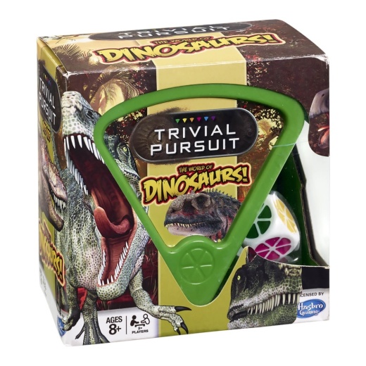 Trivial Pursuit Bitesize: The World of Dinosaurs! i gruppen SELSKABSSPIL / Rejsespil hos Spelexperten (WIN2444)