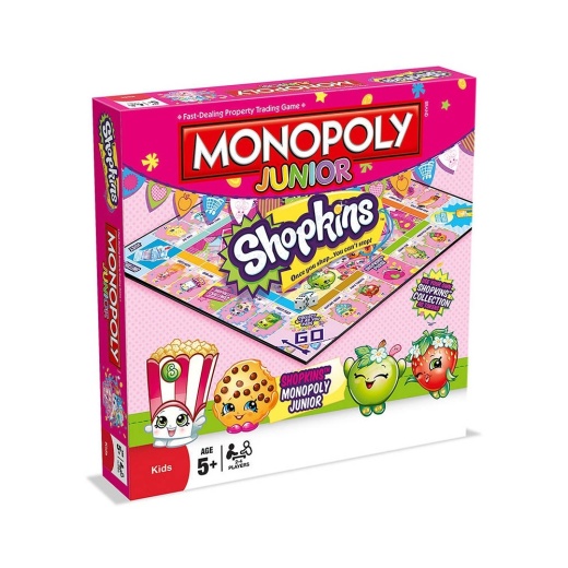 Monopoly: Shopkins Junior i gruppen  hos Spelexperten (WIN2572)
