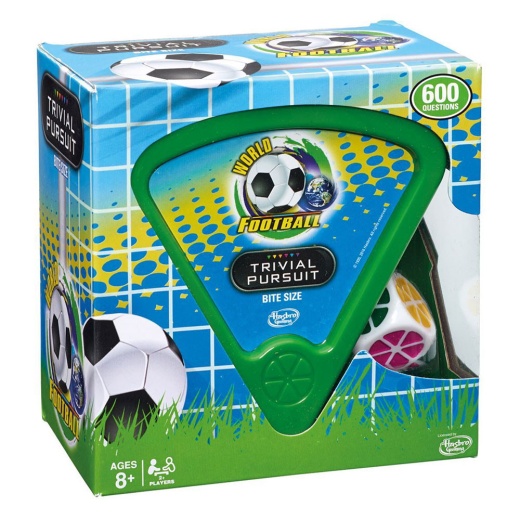 Trivial Pursuit Bitesize: World Football Stars (Eng.) i gruppen SELSKABSSPIL / Rejsespil hos Spelexperten (WIN2589)