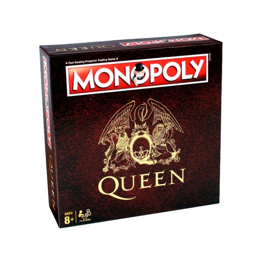 Monopoly - Queen i gruppen SELSKABSSPIL / Familiespil hos Spelexperten (WIN2654)