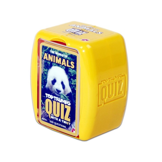 Top Trumps Quiz - Animals i gruppen SELSKABSSPIL / Familiespil hos Spelexperten (WIN2746)